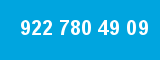 922 780 49 09 922 780 49 09